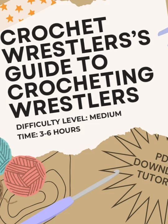 Wrestler Crochet Pattern product image (1)