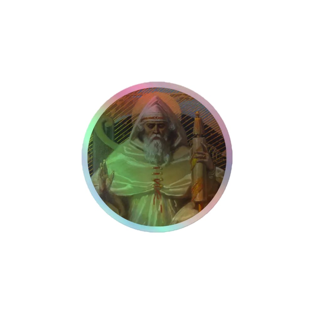 CallMeEzekiel Big Holographic Sticker product image (1)