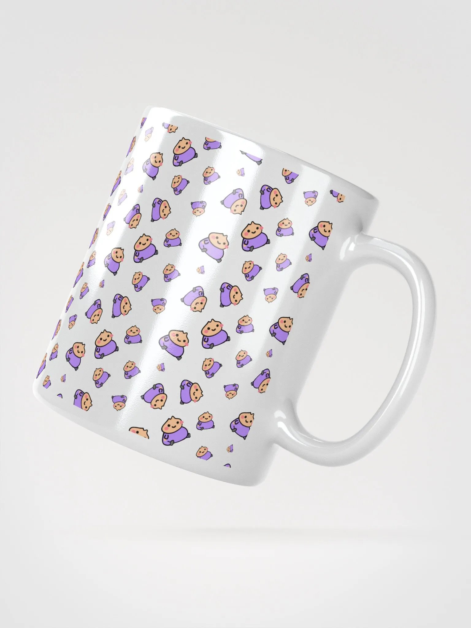 Dumpling Sitt | 3 | Pattern | Glossy Mug product image (3)