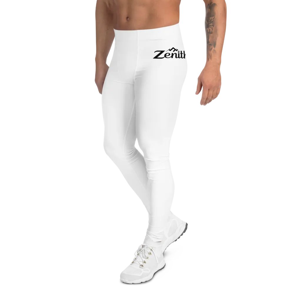Men's Performance Slim Fit White Leggings - Zenith product image (5)