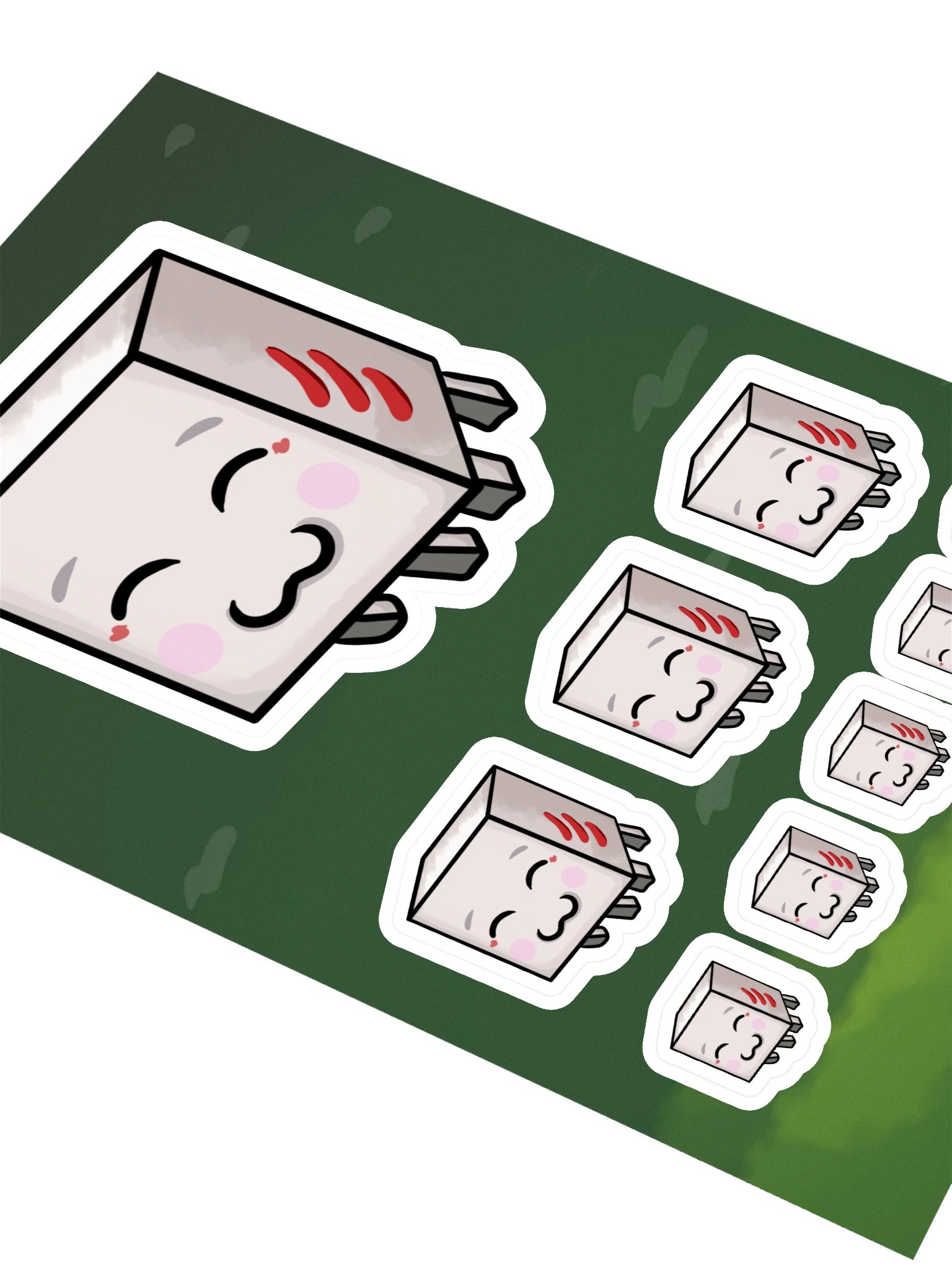 Happy Ghast - Kiss Cut Sticker Sheet product image (3)