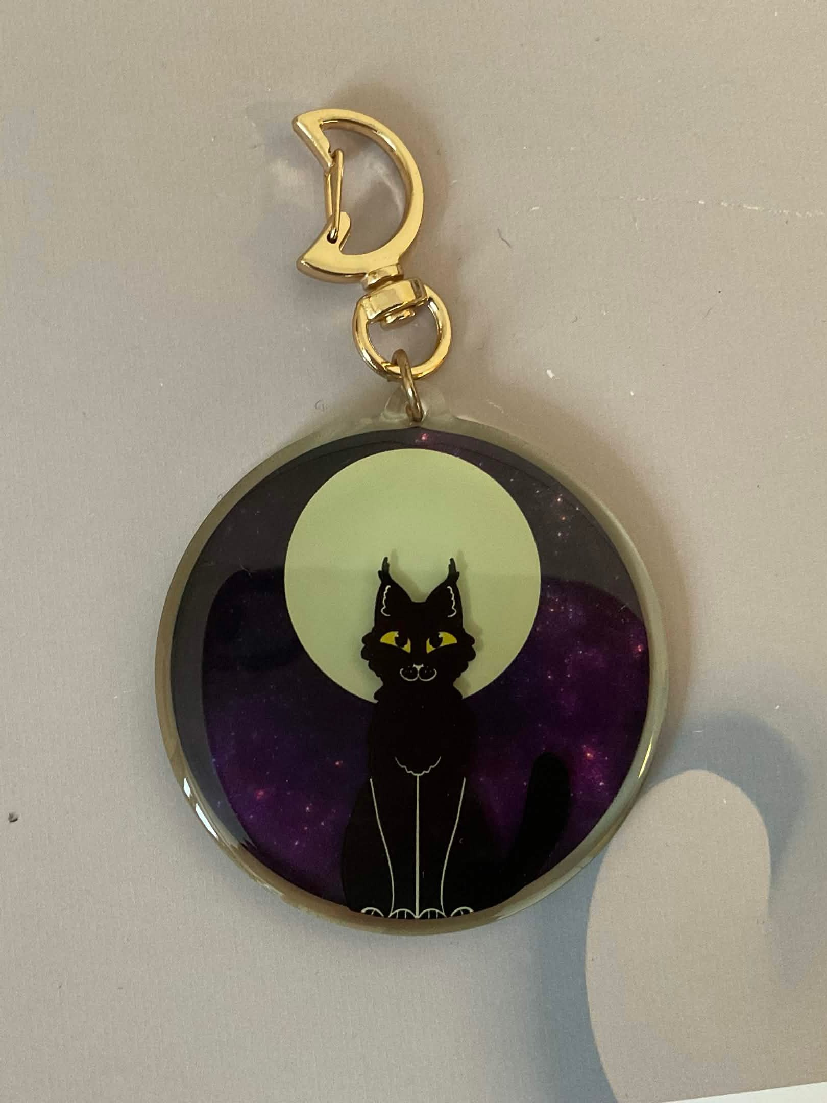 "Moon Cat" charm product image (1)