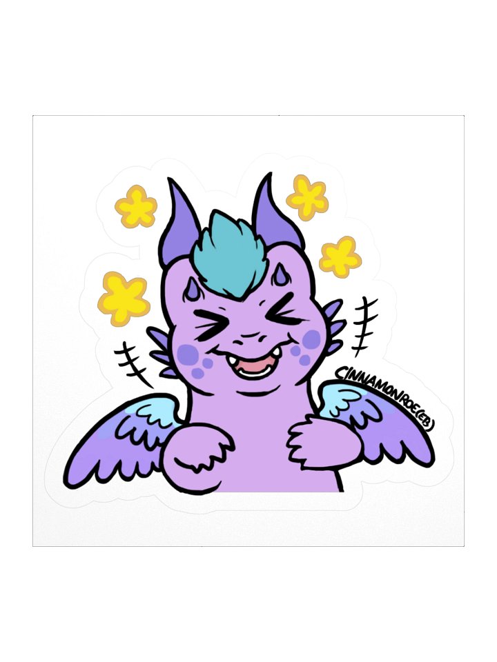 Drakin "Happy" Sticker product image (3)