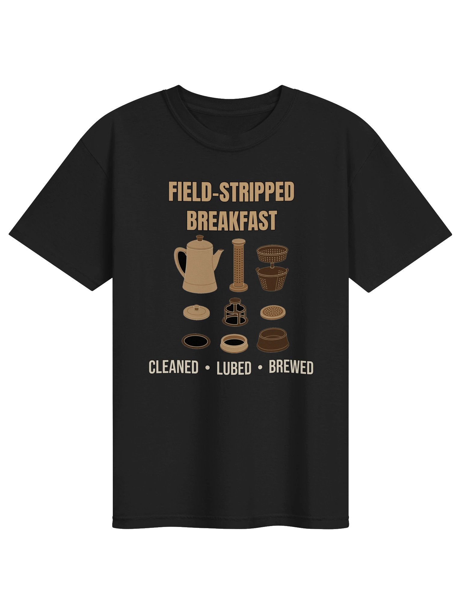 Field Stripped Breakfast Tee product image (1)