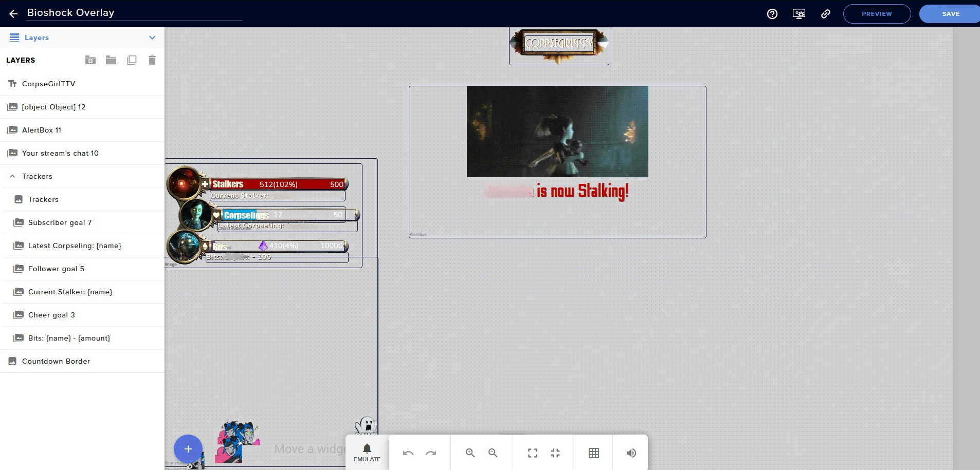 Bioshock Layout (Streaming) product image (3)