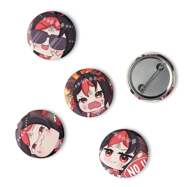 Emote Pins Set I product image (1)