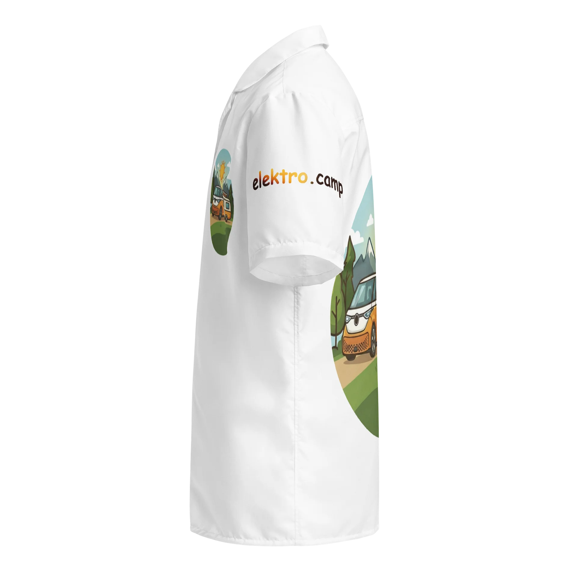 Hawaiian Shirt Elektro Camping product image (3)