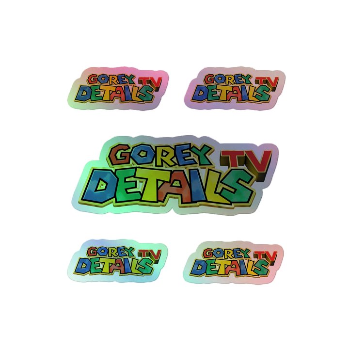 It's-a me! - Kiss-Cut Holographic Sticker Sheet product image (2)
