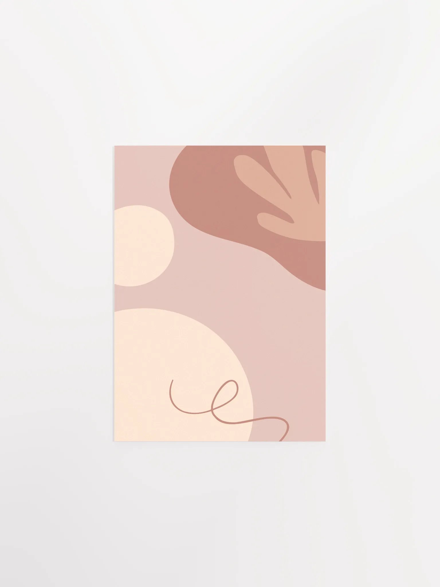 Boho abstract wall art — boho wall decor, aesthetic poster product image (6)