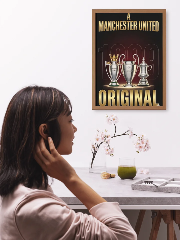 Man Utd '99: The Original Treble Poster product image (1)