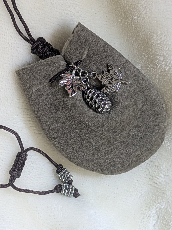 Moonlit Vale DDeluxe Adjustable Pouch Necklace product image (2)