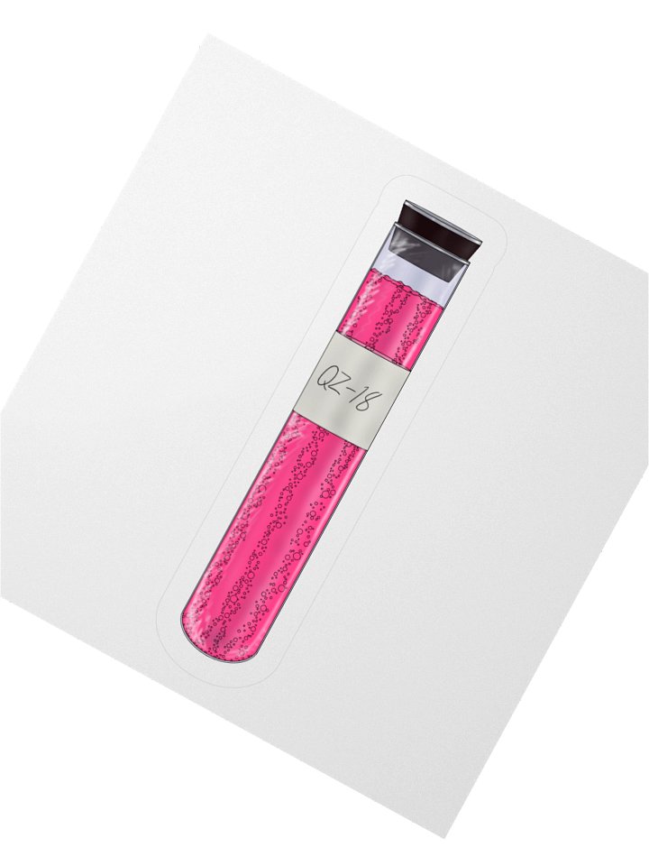 Greymarch QZ-18 Vial Sticker product image (2)