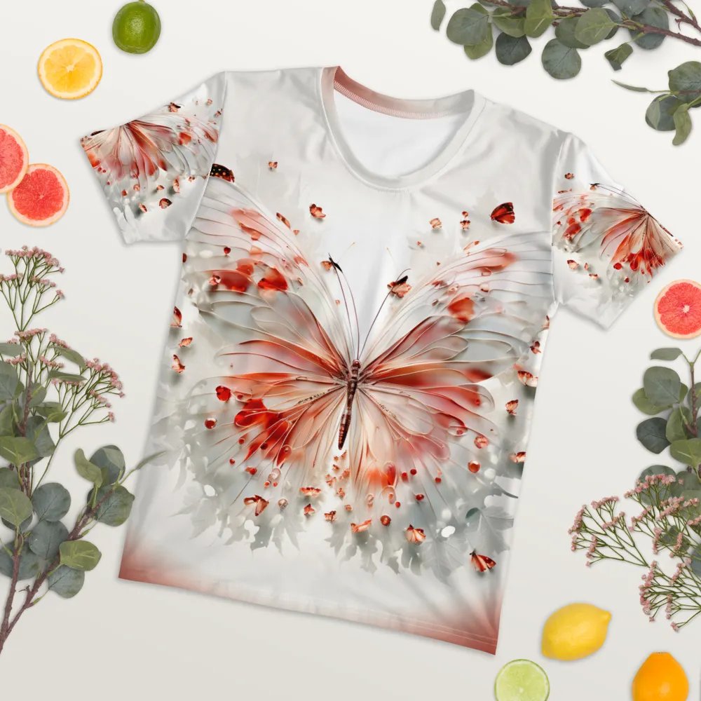 White Butterfly T shirt product image (4)