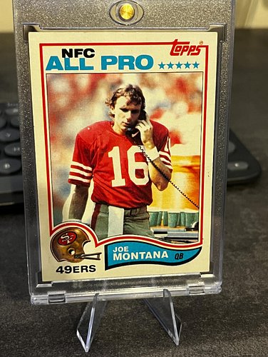 Was going through some old boxes and re-found this old PC piece. Joe Montana, when I was a kid? everyone loved him.. Even if ...
