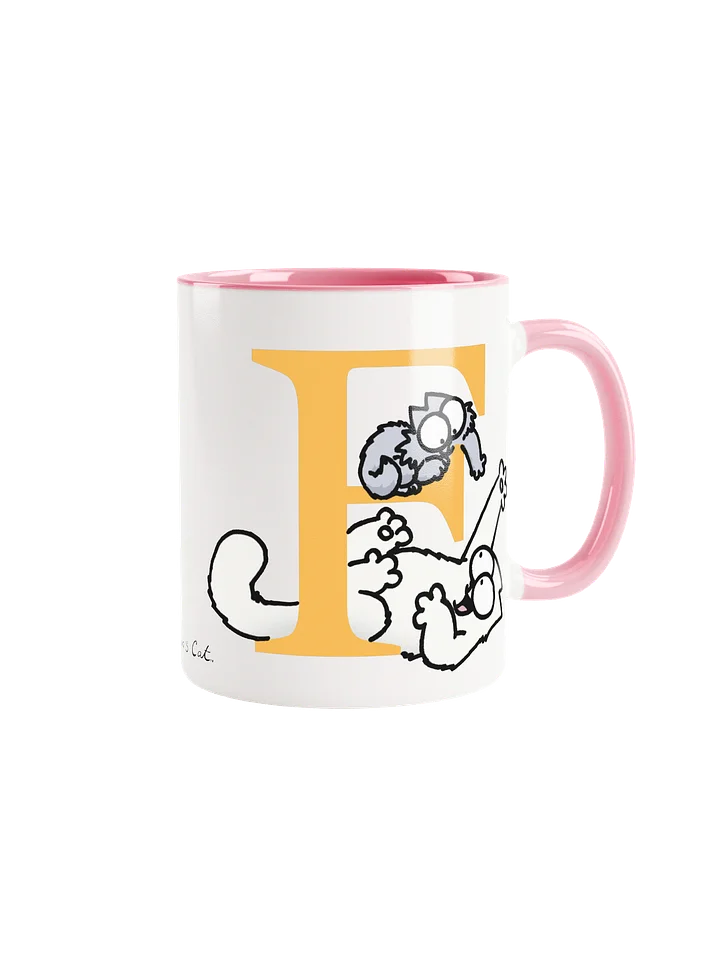 Cat Monogram Mug - F product image (2)