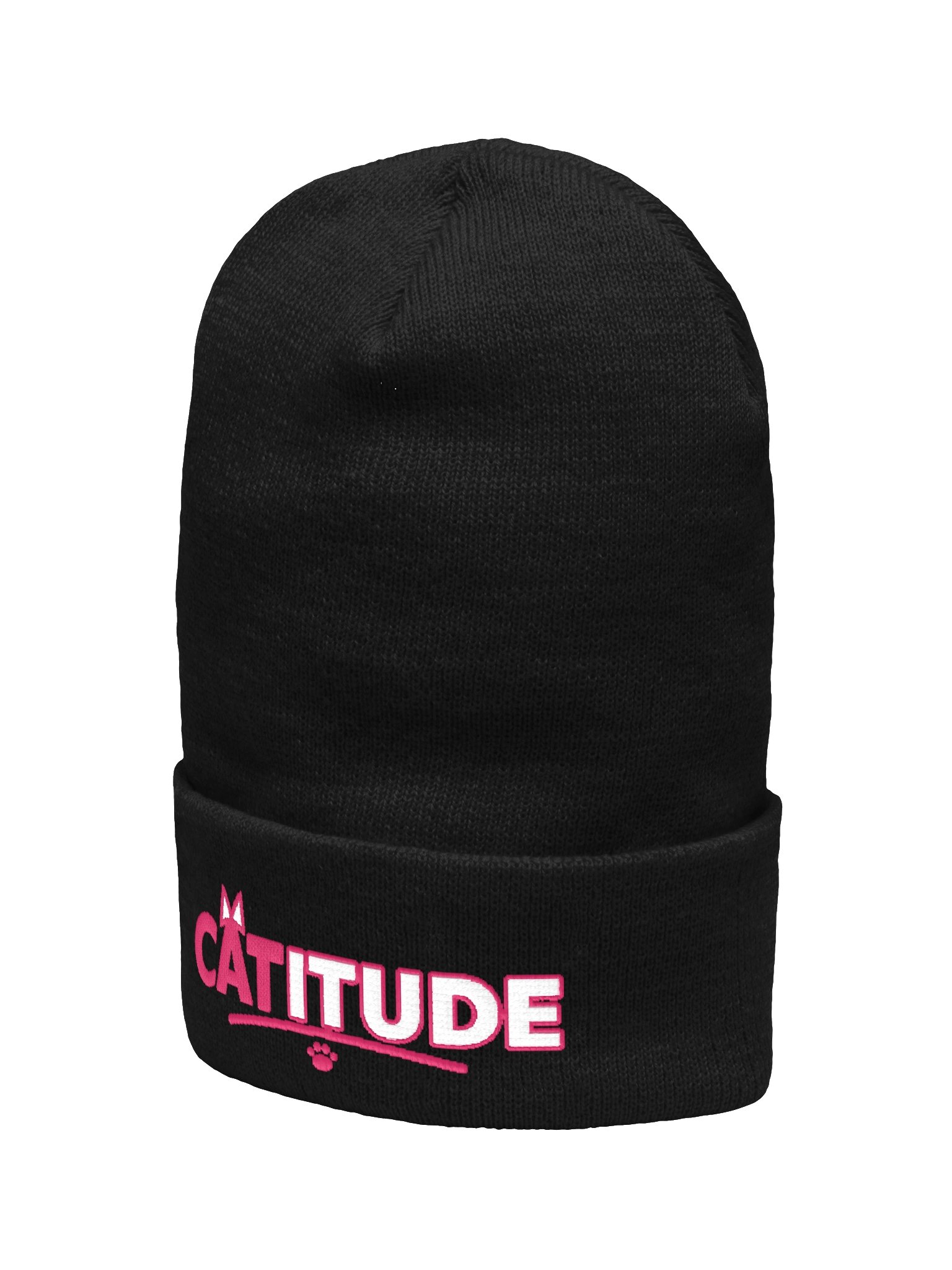 Catitude [Cuffed Beanie] product image (6)