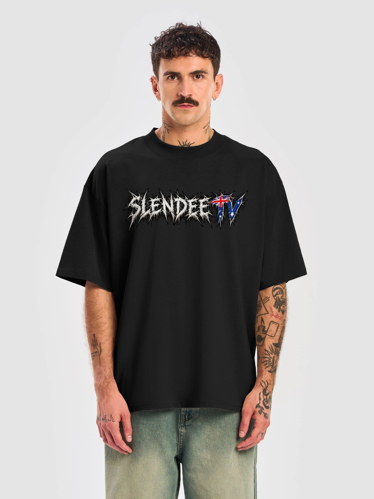 SlendeeTV Oversized Tee product image (17)