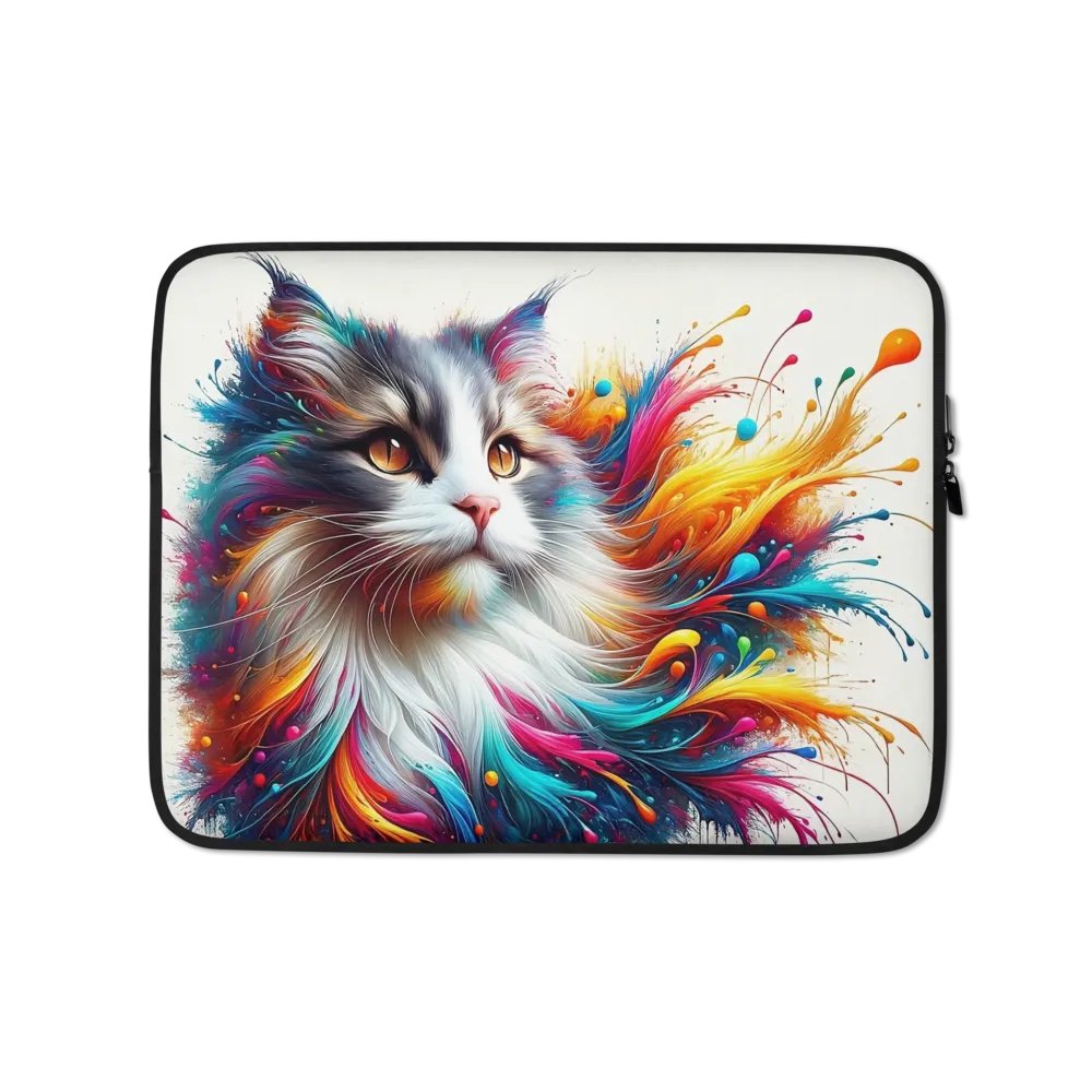 Laptop Sleeve: Norwegian Forest Cat product image (1)