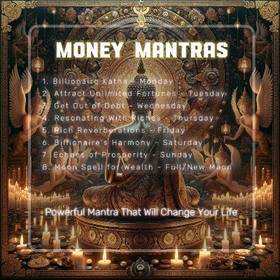Money Mantras - 8 Powerful Mantra Soundtrack Album product image (2)