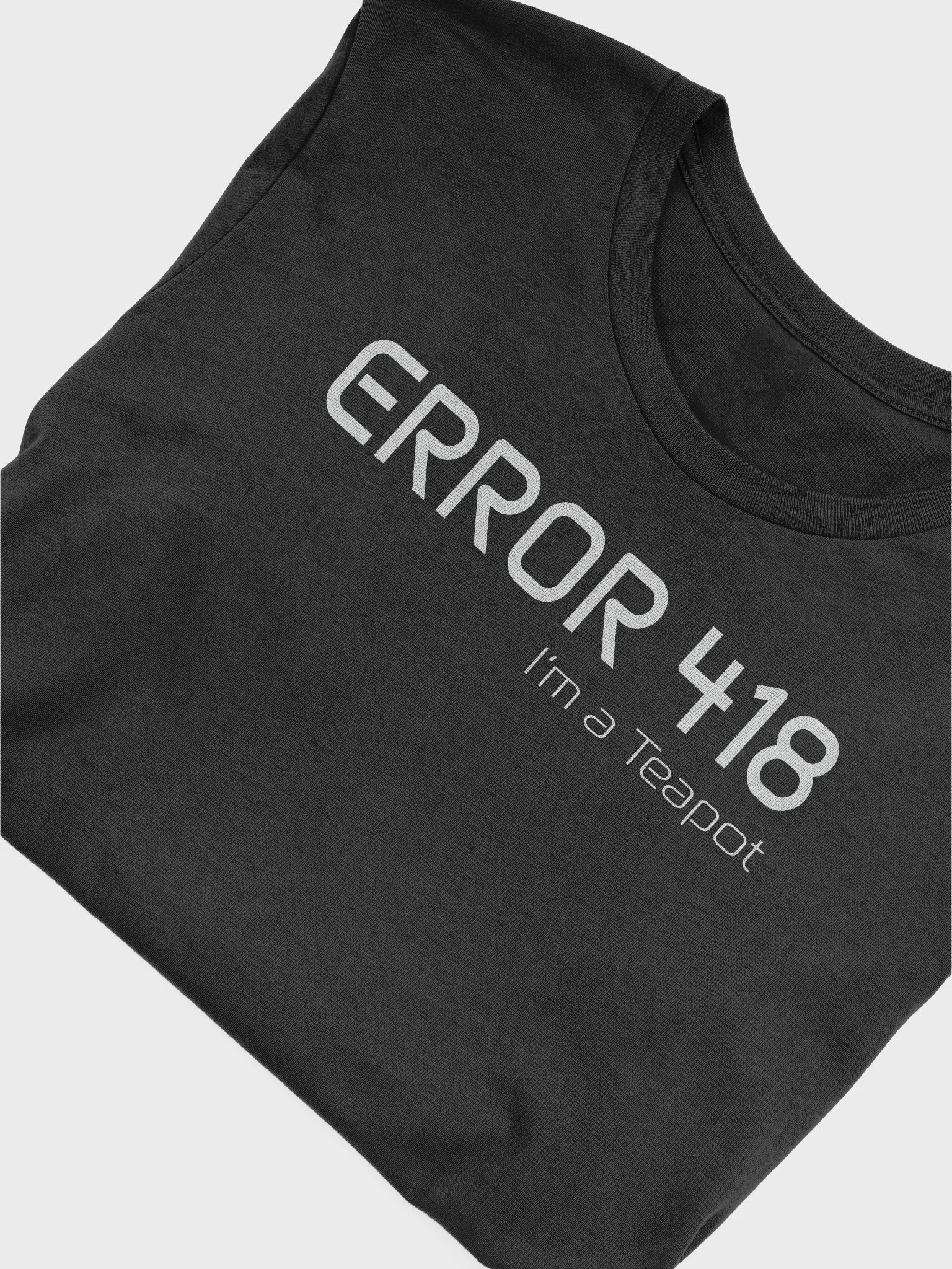 Error 418 Tech Support T-Shirt product image (3)