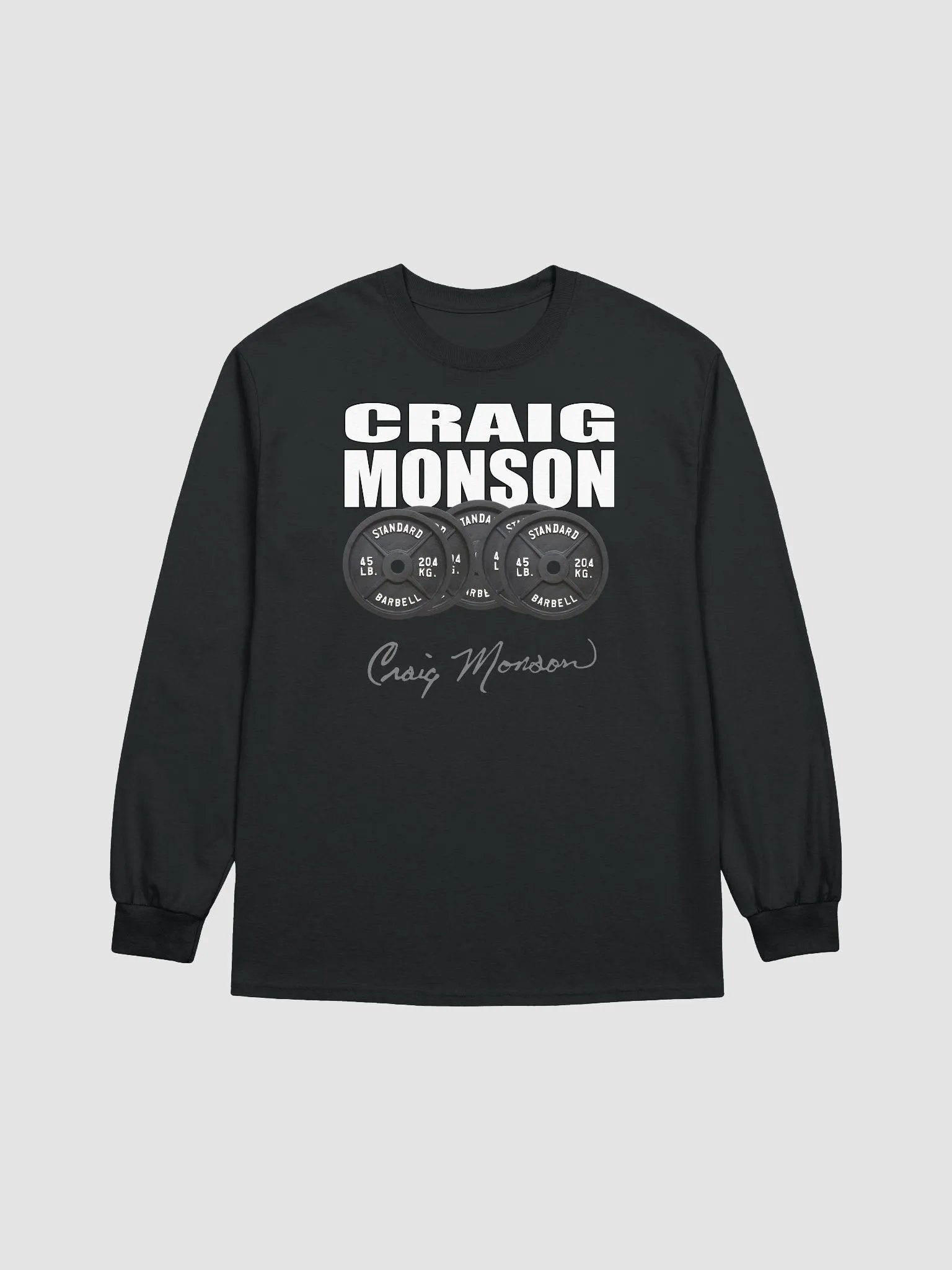 Craig Monson Barbell Collection Long Sleeve Tee product image (1)