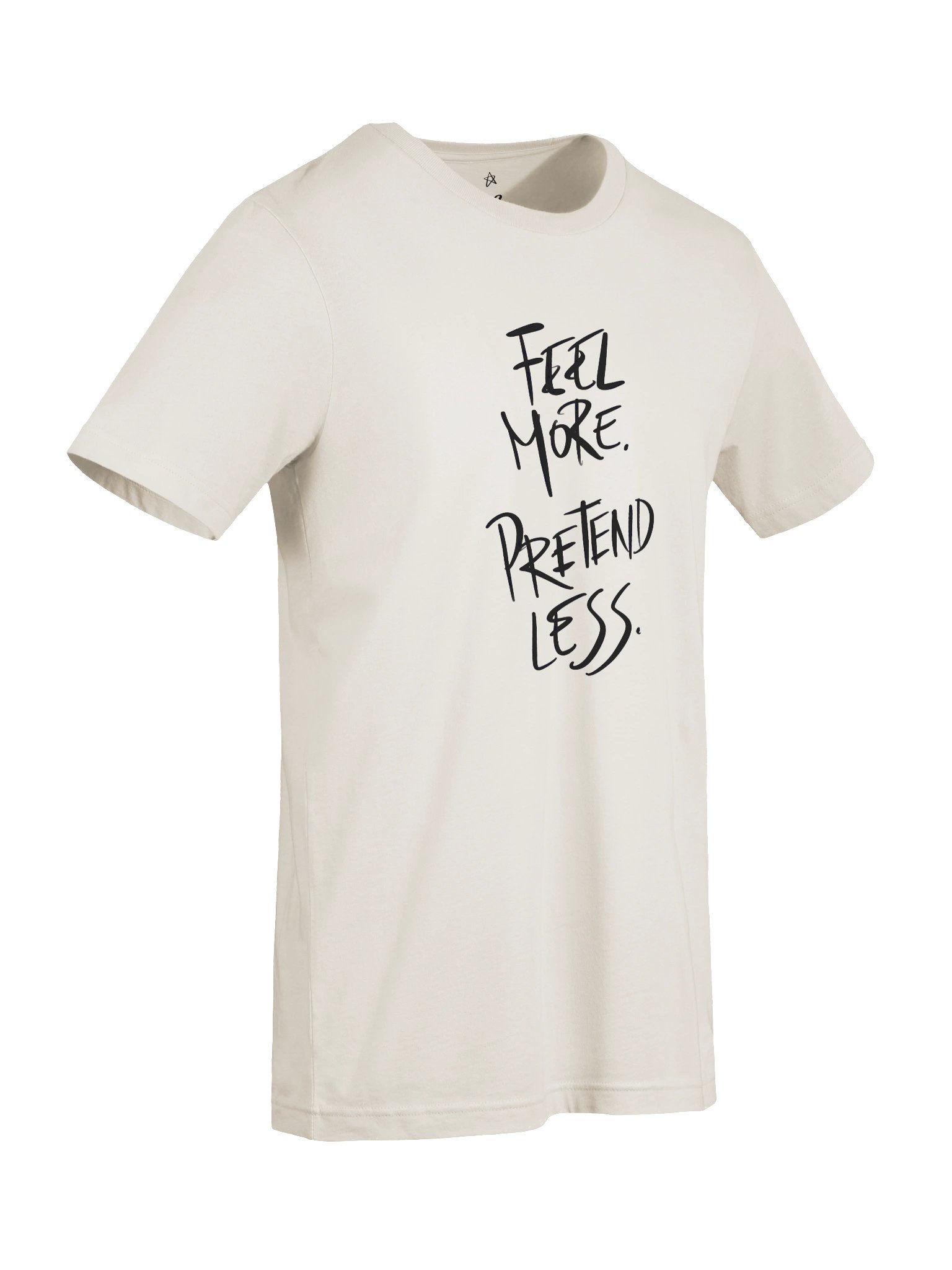 Feel More Pretend Less T-Shirt | Mindful Quote Tee | Self Expression Shirt product image (10)
