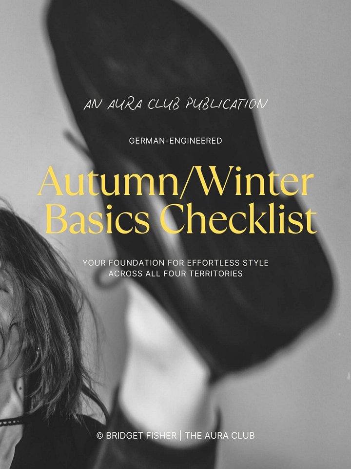 Autumn Winter Wardrobe Checklist (PDF) product image (1)
