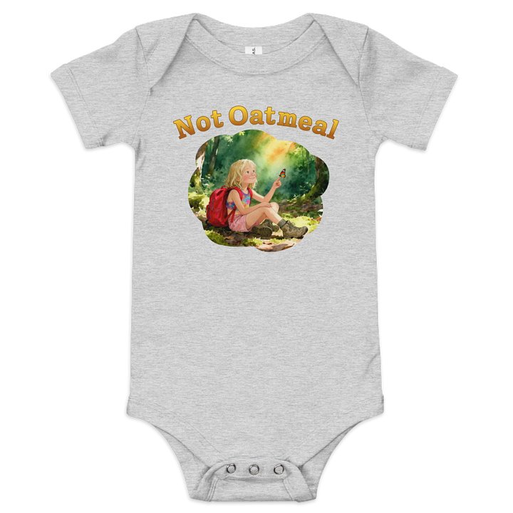 Not Oatmeal Baby Onesie product image (2)