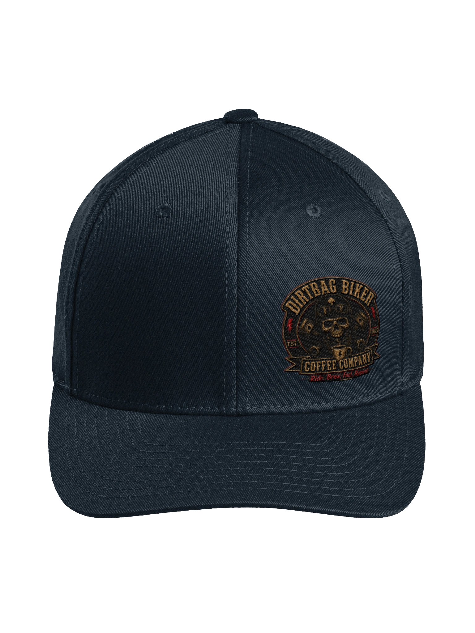 Dirtbag Biker fitted hat product image (50)