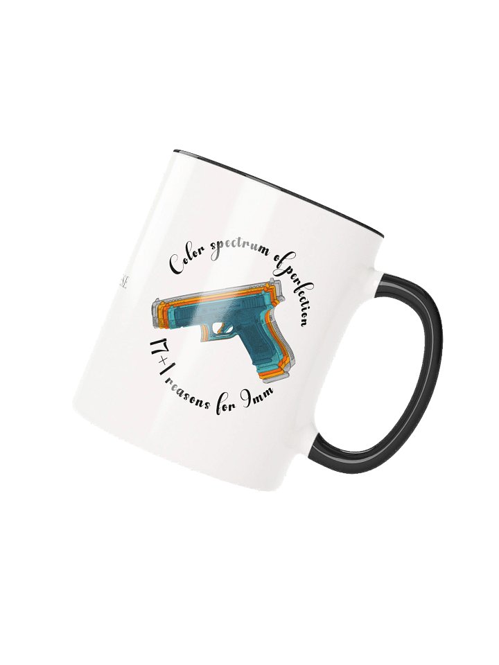 Glock 17 Spectrum - 17+1 Gründe für Perfektion Design Ceramic Mug product image (17)