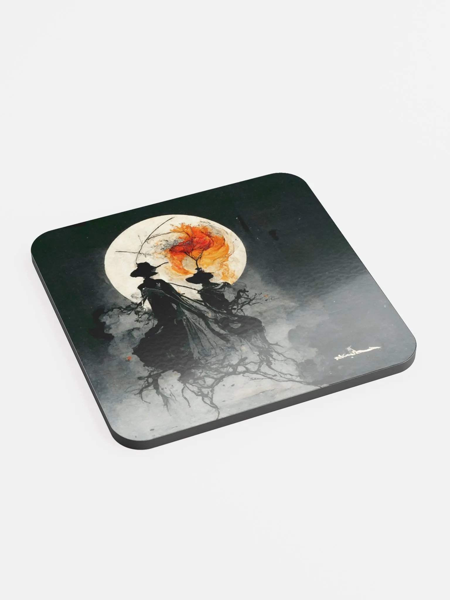 Mystical Moonlight Cork Coaster product image (2)