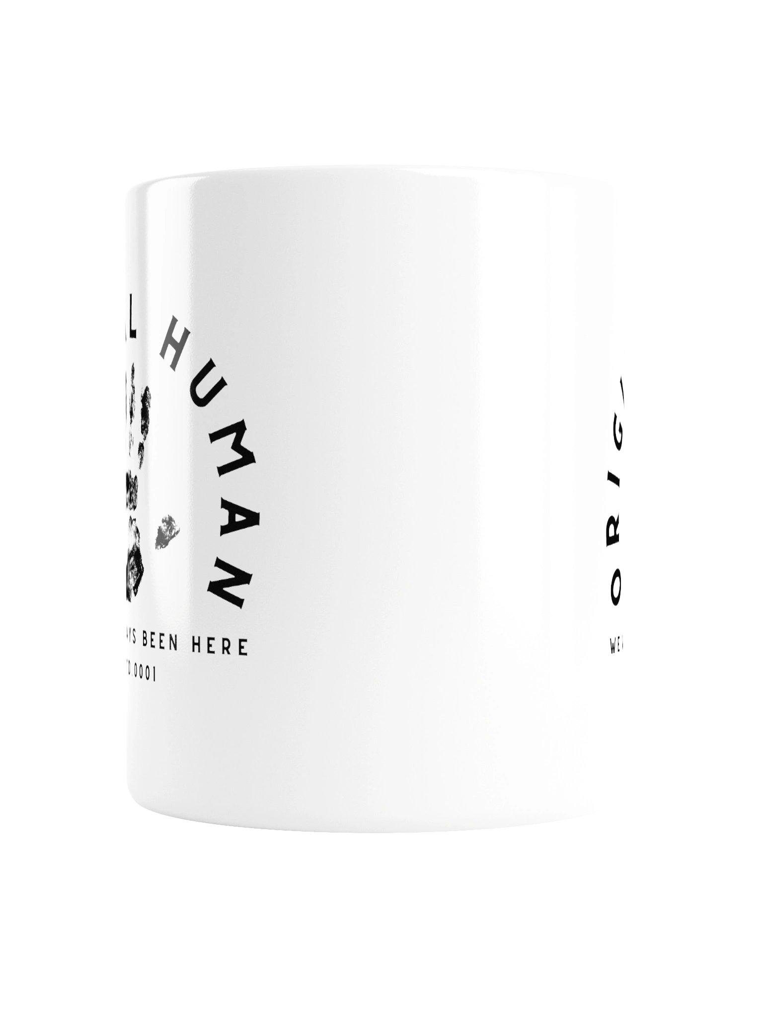 Original Human Coffee Mug | Handprint | Originology | Black History X product image (2)
