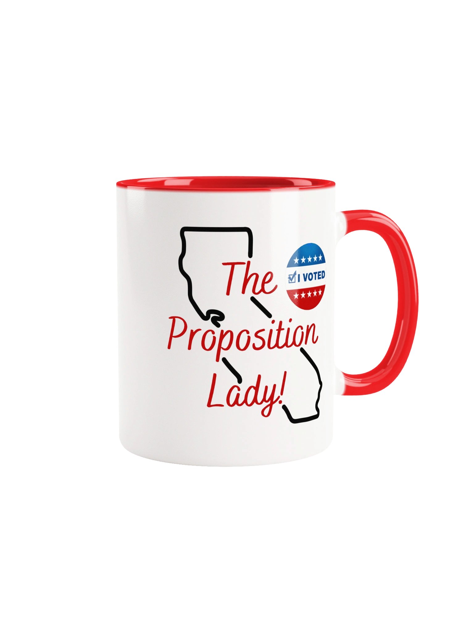 Prop Lady Mug - Red Inside product image (1)