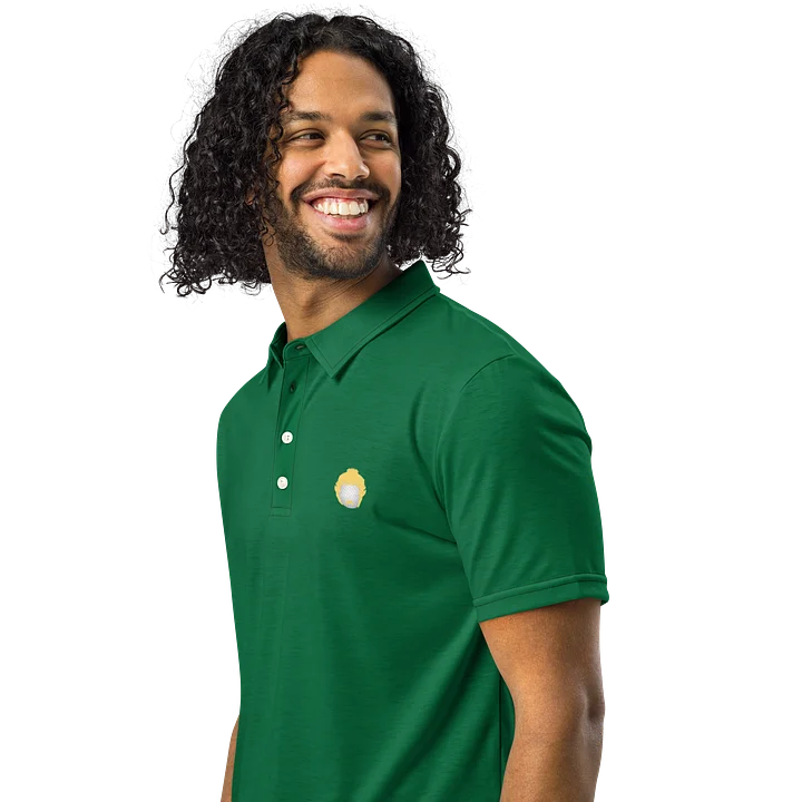 Golf Logo Spring Green Printed Polo product image (1)