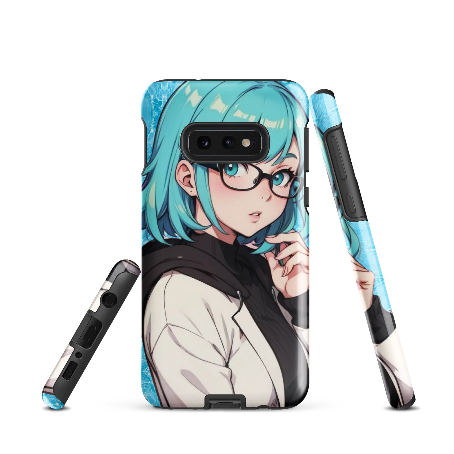 (Aqua WAIFU) K Case for Samsung product image (1)