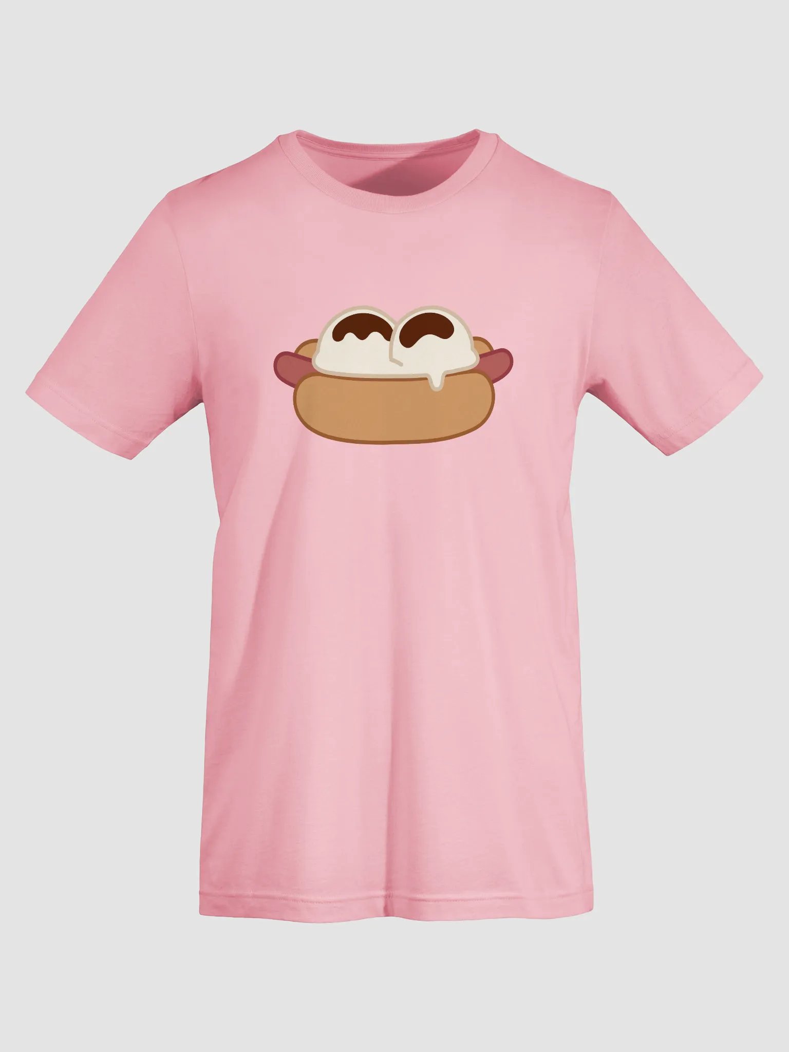 Ice Cream on a Hot Dog Big Artwork Simple Tee product image (54)