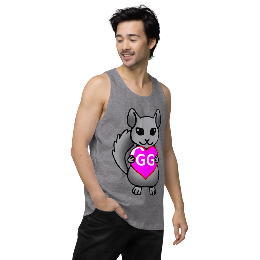 GG Chinchilla Heart Tank Top by GGMentor product image (3)