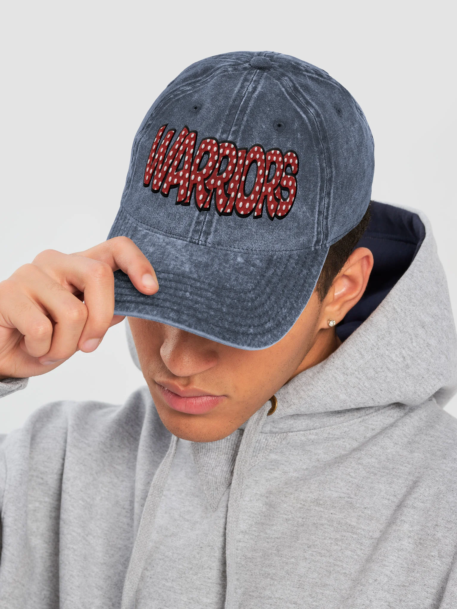 Washington Warriors Polka Dot Vintage Hat product image (7)