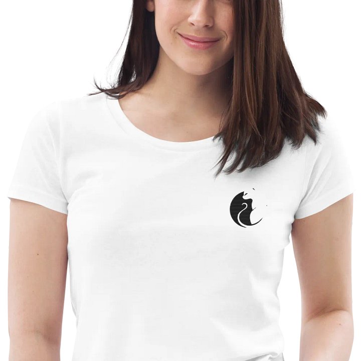 KawaiiKitten Organic Embroidered Oscar Tee product image (2)