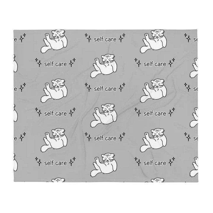 Self Care Manul - Throw Blanket product image (2)