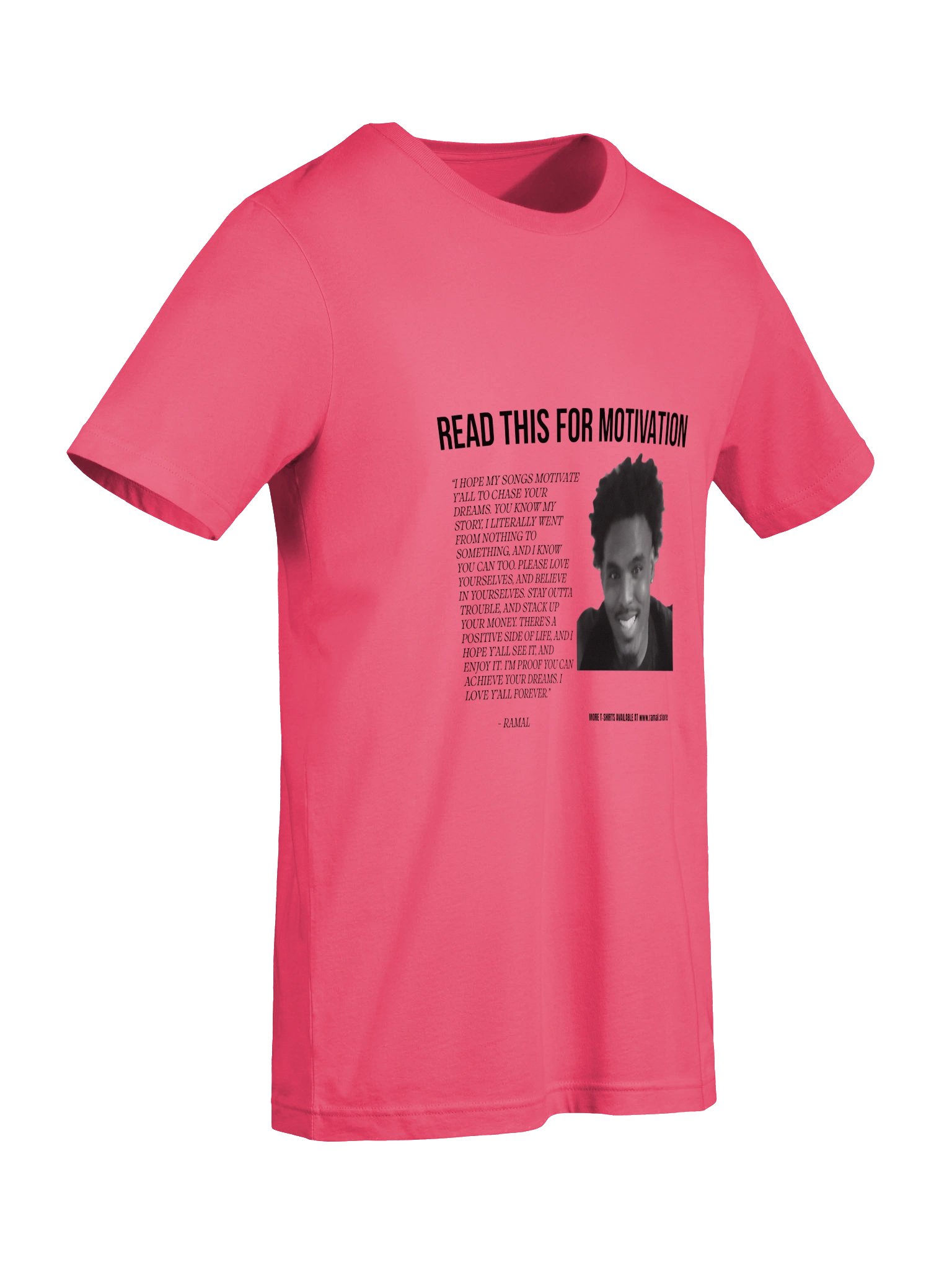 PINK MOTIVATIONAL T-SHIRT product image (7)