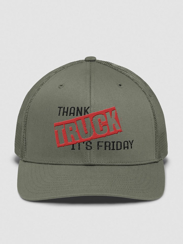 Thank Truck It's Friday Canvas Hat product image (1)