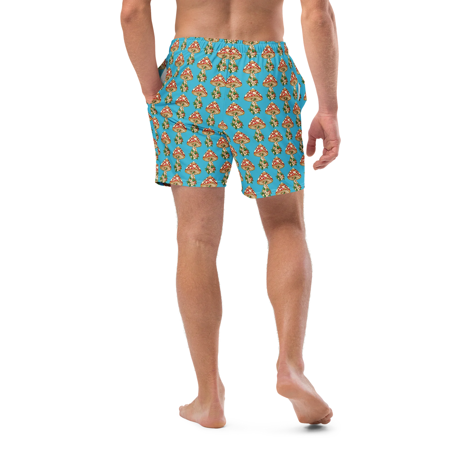 Mushroom Meadow Swim Trunks product image (10)