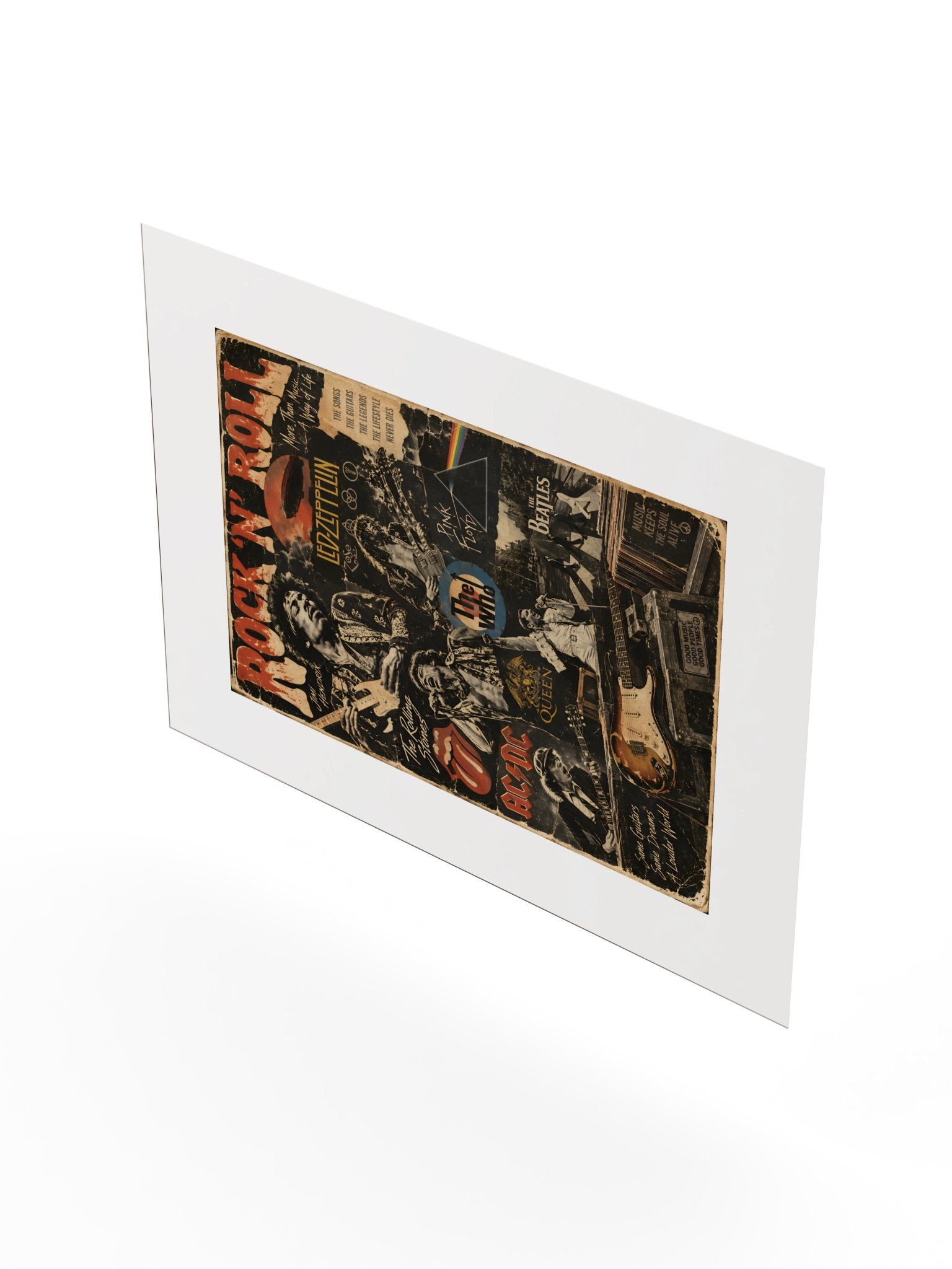 ROCK ’N’ ROLL FOREVER — Legends of the GOLDEN Era | Vintage Music Art Print 💎 product image (15)