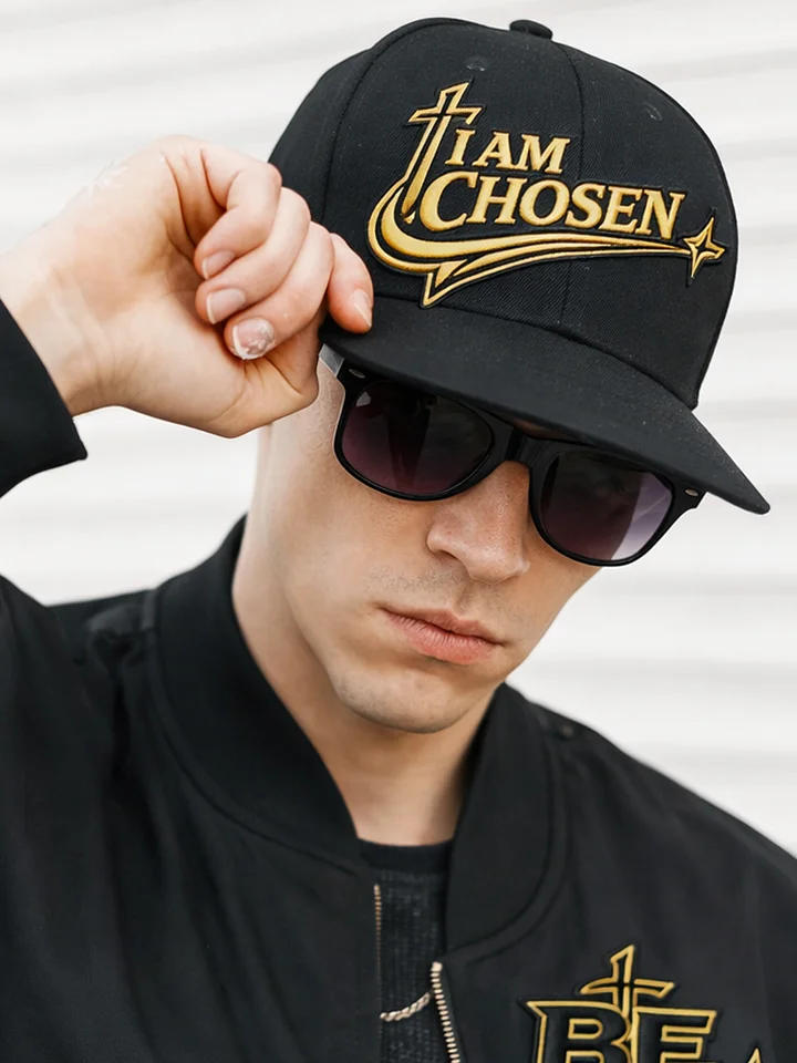 I AM CHOSEN CAP BLACK product image (1)