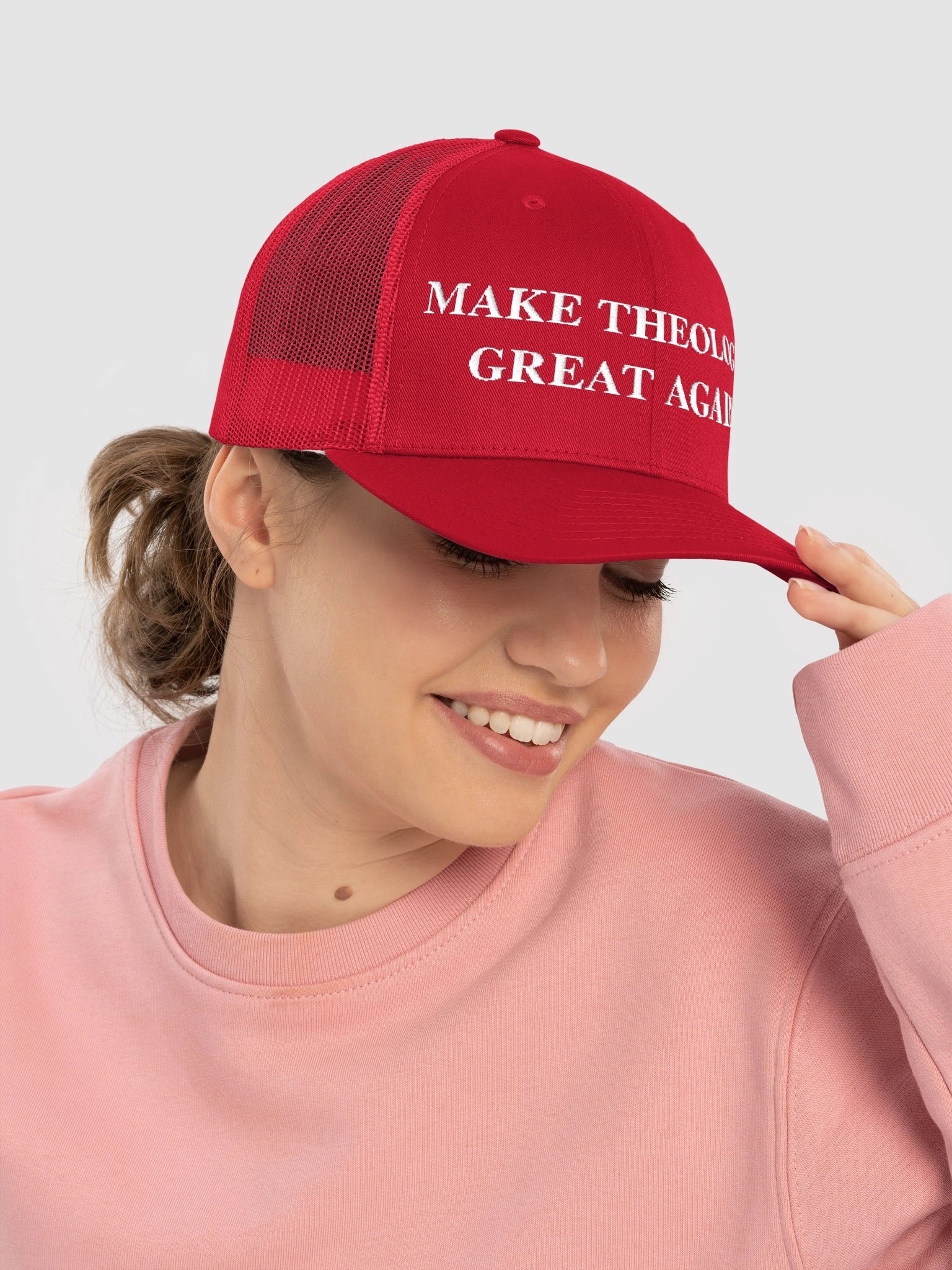 Make Theology Great Again - Unisex Trucker Hat product image (5)