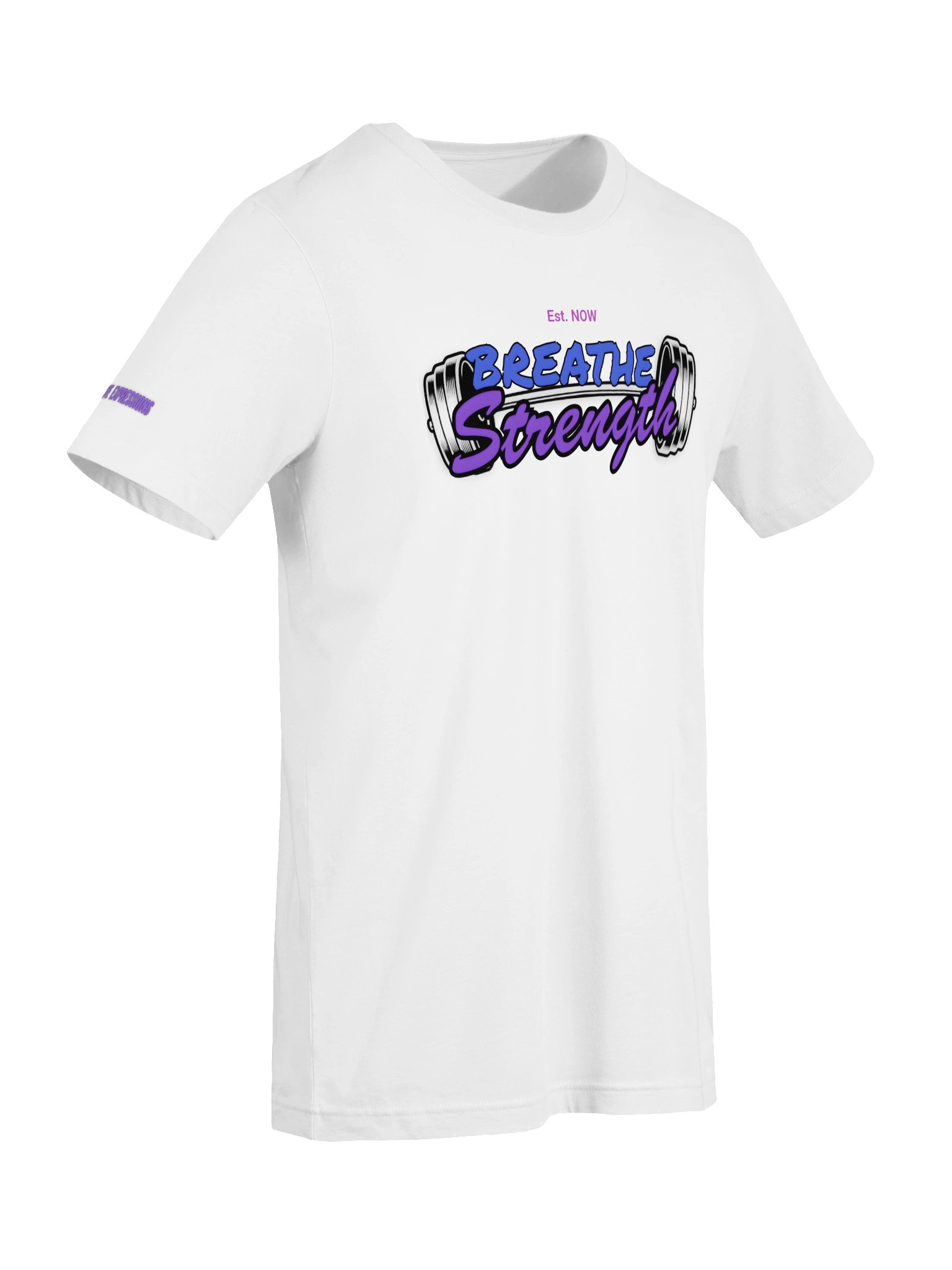 Breathe Strength Fitness Graphic Tee product image (97)