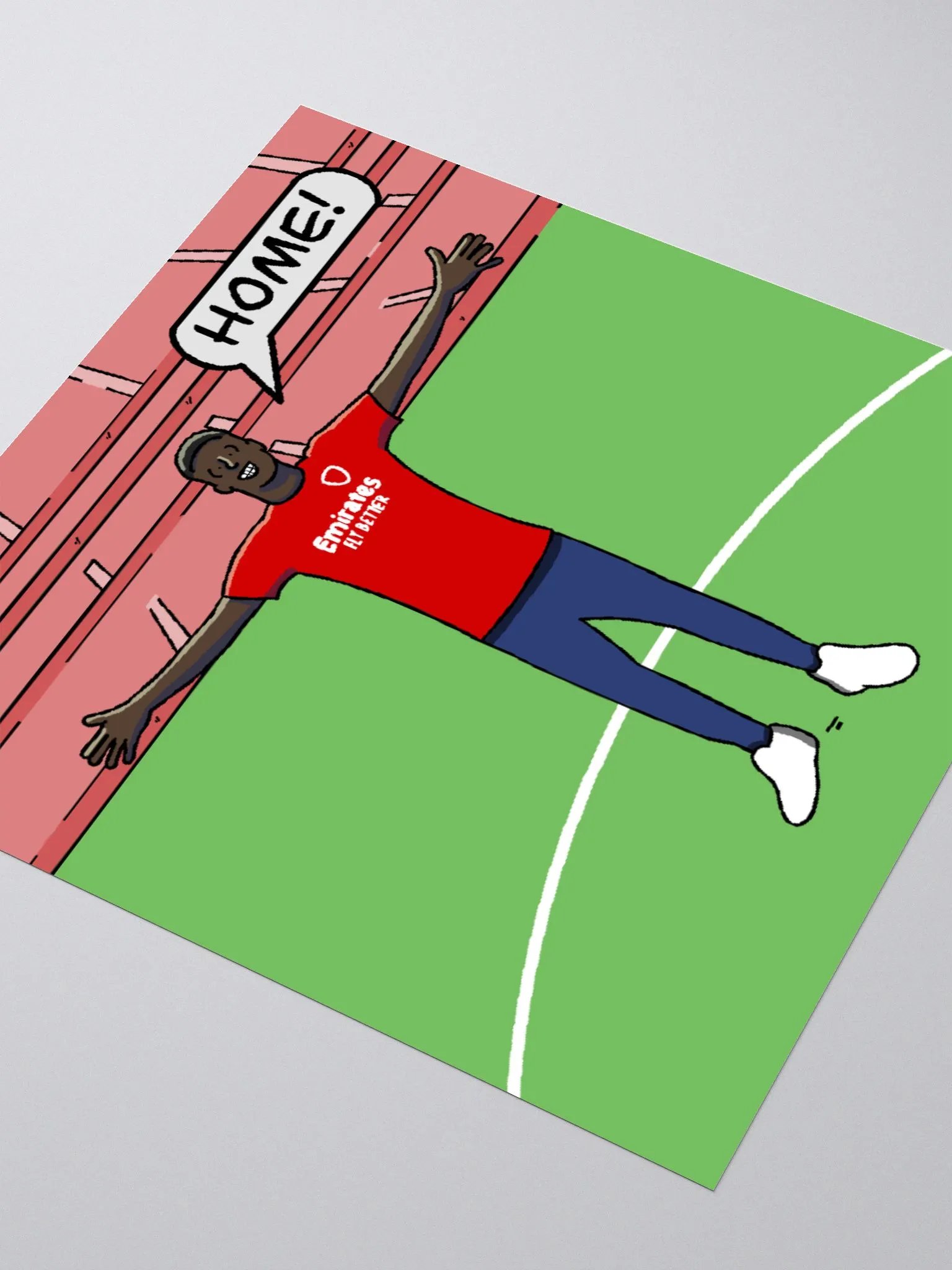Saka at home on a sticker product image (3)