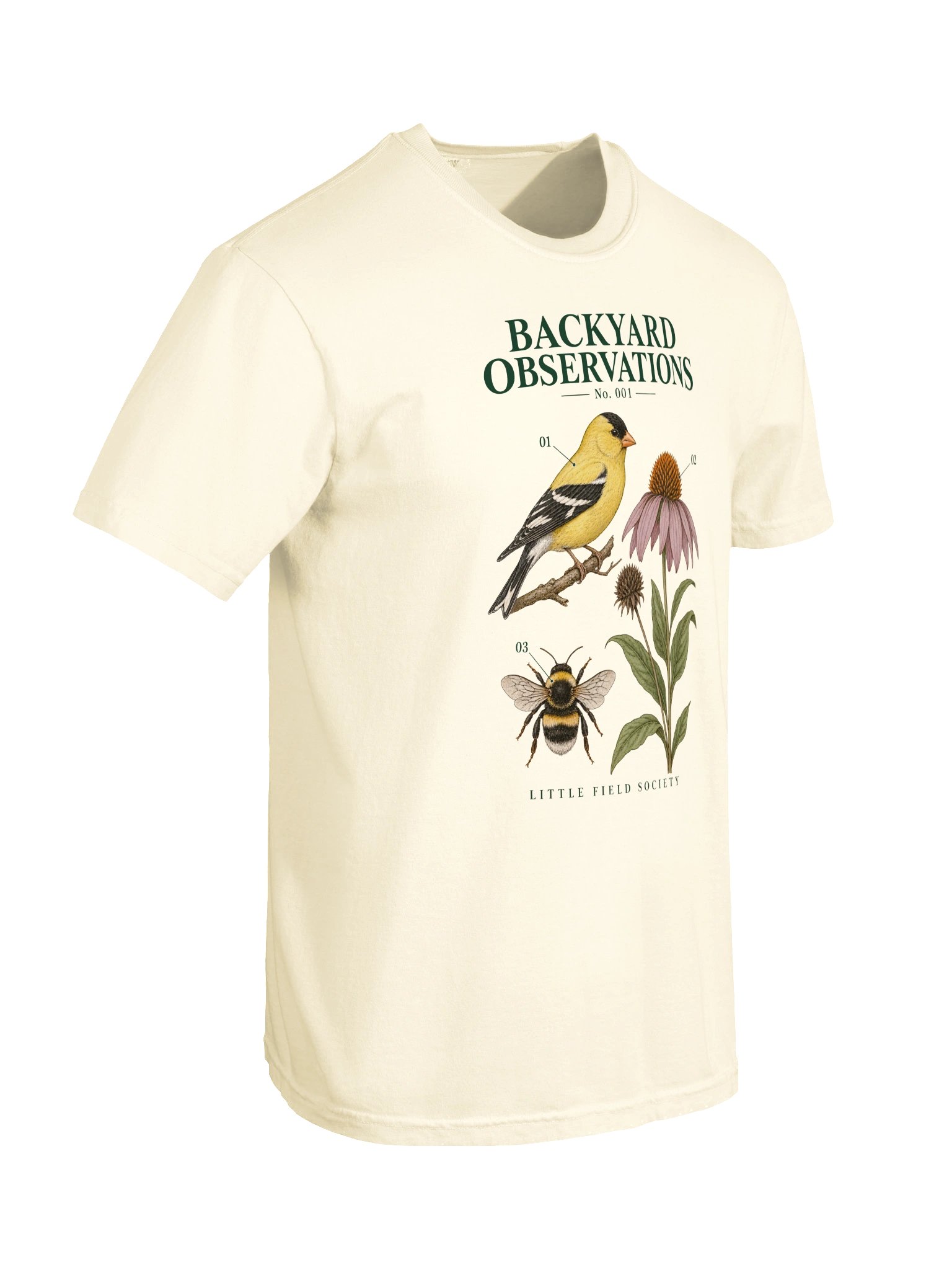 Backyard Observations No. 001 — Naturalist T-Shirt product image (10)