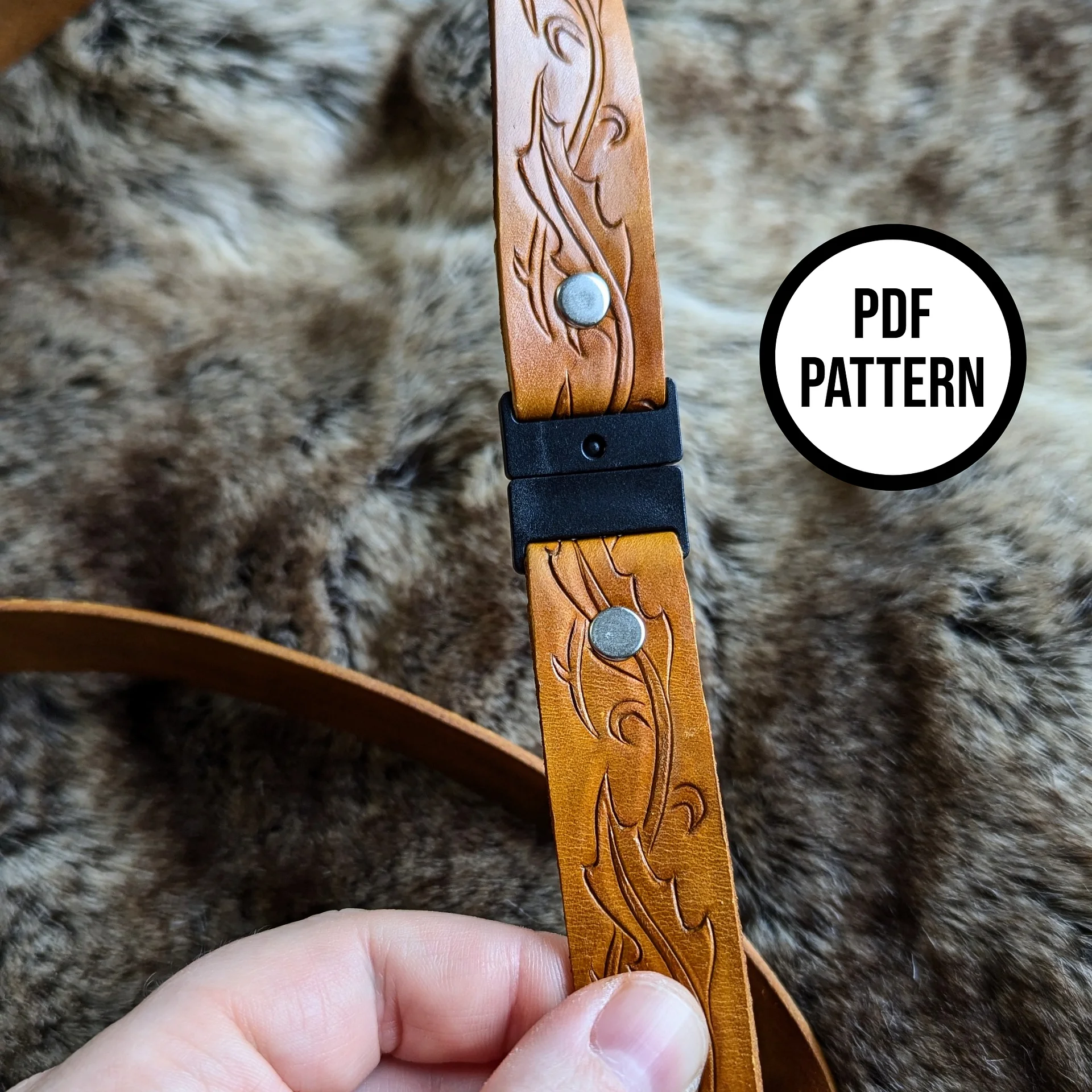 Leather Legolas Lanyard - PDF Pattern for Leather product image (3)